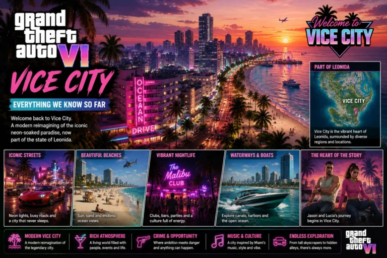 GTA 6 Vice City: Everything We Know So Far In 2026